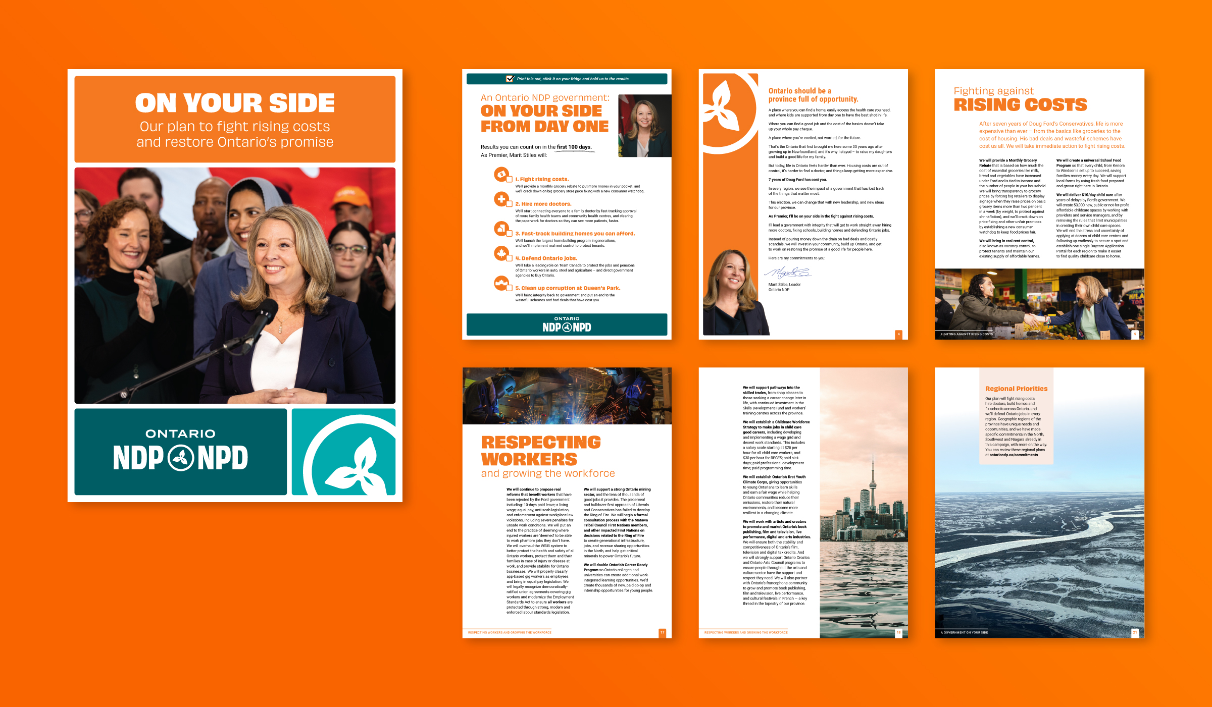ONDP election products